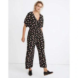NEVER WORN Madewell Floral Jumpsuit